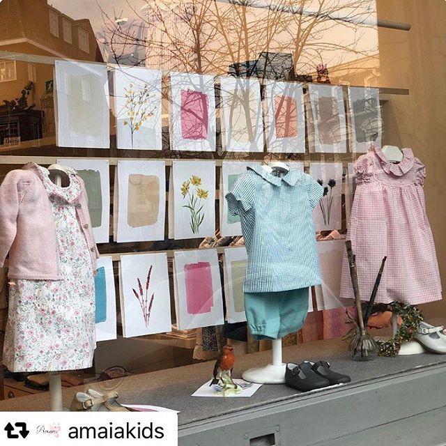 Amaia Kids ♥アマイアキッズロンドン本店の可愛さが詰まったショーウィンドウ。